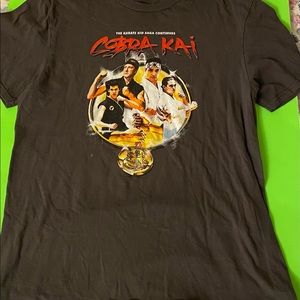 Unisex “Cobra Kai” Karate Kid Movie Merchandise Large Graphic Print Tee